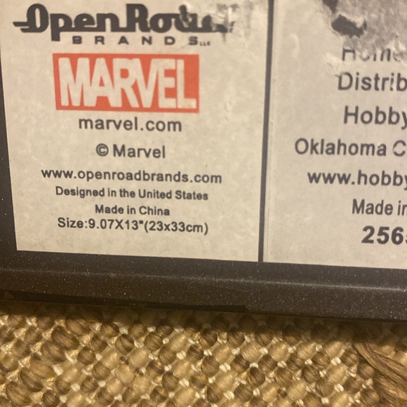 Marvel Captain America & Flash Gordon embossed Tin Metal SIGNS comic book - Picture 14 of 16